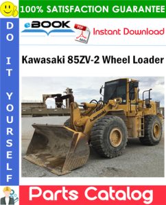 Kawasaki 85ZV-2 Wheel Loader Parts Catalog