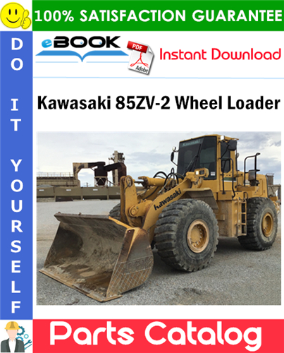 Kawasaki 85ZV-2 Wheel Loader Parts Catalog