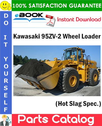 Kawasaki 95ZV-2 Wheel Loader Parts Catalog