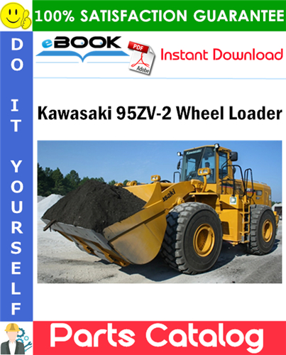 Kawasaki 95ZV-2 Wheel Loader Parts Catalog