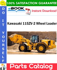 Kawasaki 115ZV-2 Wheel Loader Parts Catalog