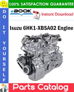 Isuzu 6HK1-XBSA02 Engine Parts Catalog