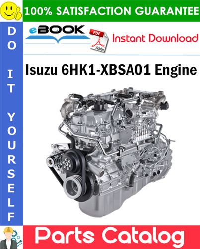 Isuzu 6HK1-XBSA01 Engine Parts Catalog