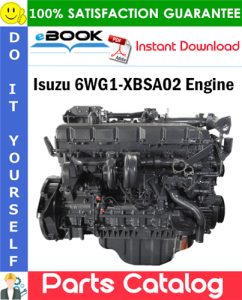 Isuzu 6WG1-XBSA02 Engine Parts Catalog