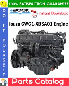 Isuzu 6WG1-XBSA01 Engine Parts Catalog