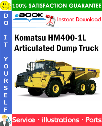 Komatsu HM400-1L Articulated Dump Truck Parts Manual