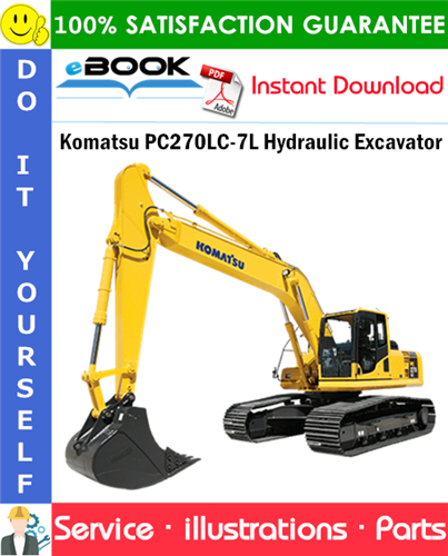 Komatsu PC270LC-7L Hydraulic Excavator Parts Manual