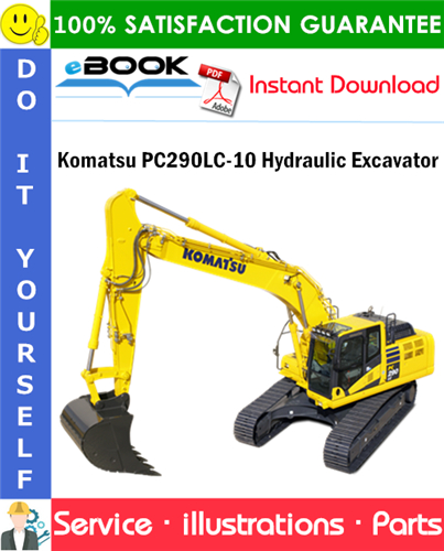 Komatsu PC290LC-10 Hydraulic Excavator Parts Manual