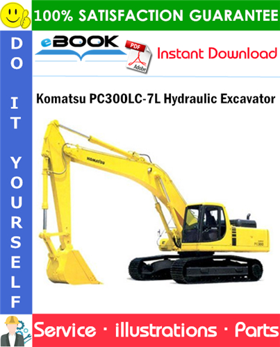 Komatsu PC300LC-7L Hydraulic Excavator Parts Manual