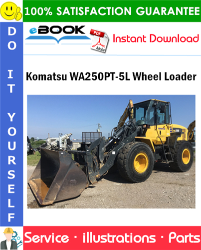 Komatsu WA250PT-5L Wheel Loader Parts Manual (S/N A79001 and up)
