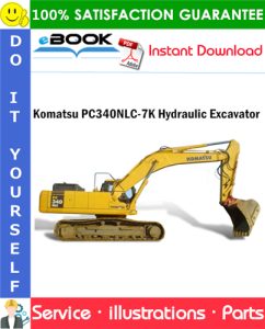 Komatsu PC340NLC-7K Hydraulic Excavator Parts Manual (S/N K40001 and up)