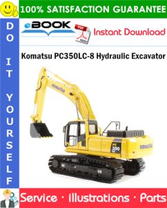 Komatsu PC350LC-8 Hydraulic Excavator Parts Manual (S/N K50001 and up)