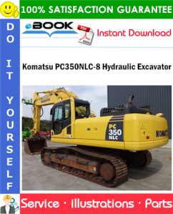 Komatsu PC350NLC-8 Hydraulic Excavator Parts Manual (S/N K50001 and up)