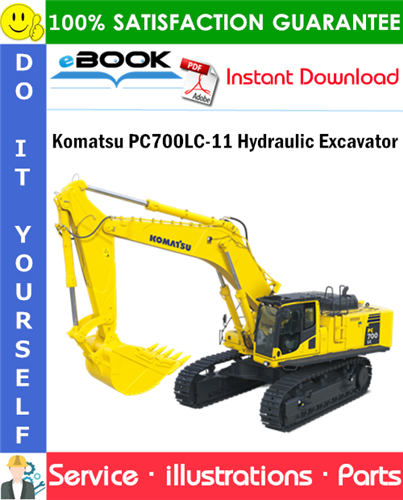 Komatsu PC700LC-11 Hydraulic Excavator Parts Manual (S/N 80013 and up)