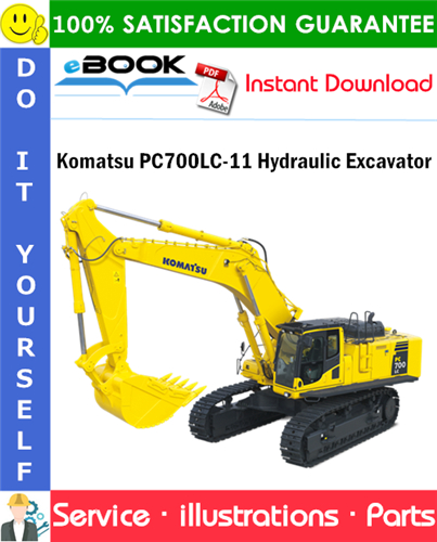 Komatsu PC700LC-11 Hydraulic Excavator Parts Manual (S/N K70001 and up)