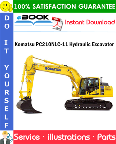Komatsu PC210NLC-11 Hydraulic Excavator Parts Manual (S/N K70001 and up)