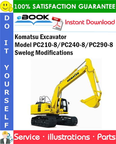 Komatsu Excavator Model PC210-8/PC240-8/PC290-8 Swelog Modifications