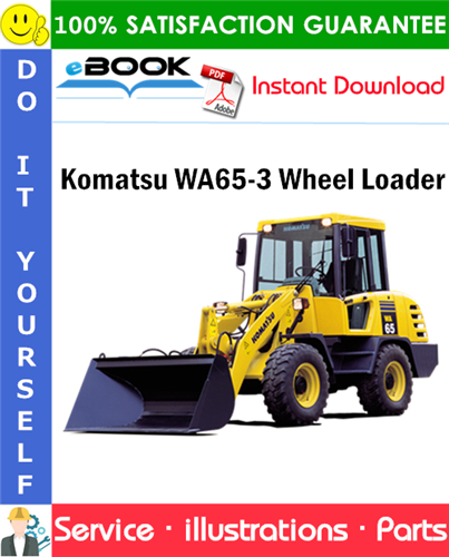 Komatsu WA65-3 Wheel Loader Parts Manual