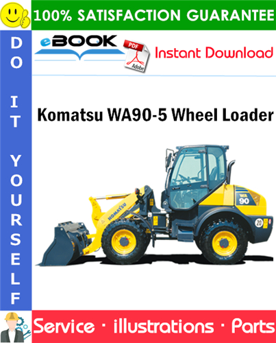 Komatsu WA90-5 Wheel Loader Parts Manual