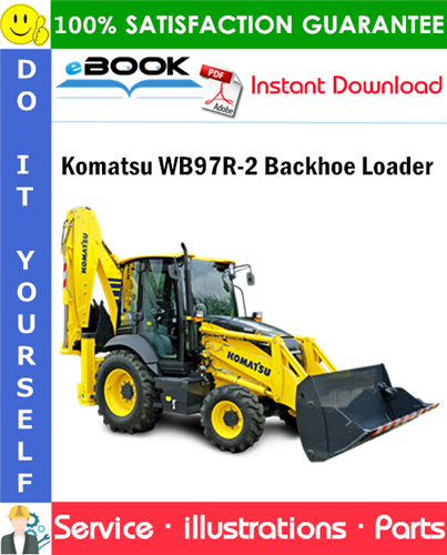 Komatsu WB97R-2 Backhoe Loader Parts Manual (S/N 97F20001 and up)
