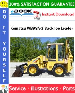 Komatsu WB98A-2 Backhoe Loader Parts Manual (S/N WB98F20001 and up)
