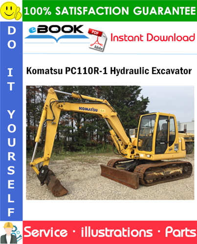 Komatsu PC110R-1 Hydraulic Excavator Parts Manual (S/N 2265010170 and up)