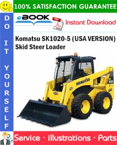 Komatsu SK1020-5 (USA VERSION) Skid Steer Loader Parts Manual