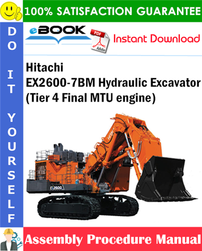 Hitachi EX2600-7BM Hydraulic Excavator (Tier 4 Final MTU engine)