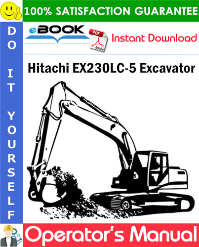 Hitachi EX230LC-5 Excavator Operator's Manual