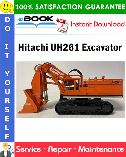 Hitachi UH261 Excavator Service Repair Manual