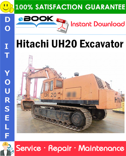 Hitachi UH20 Excavator Service Repair Manual