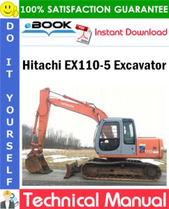 Hitachi EX110-5 Excavator Repair Technical Manual