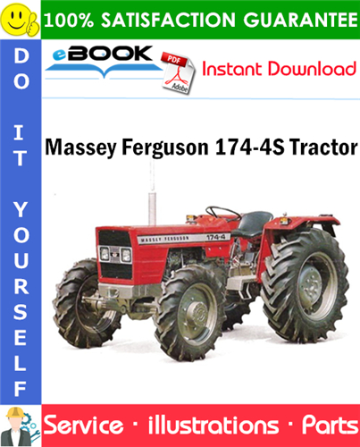 Massey Ferguson 174-4S Tractor Parts Manual