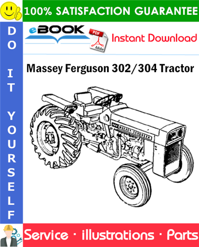 Massey Ferguson 302/304 Tractor Parts Manual