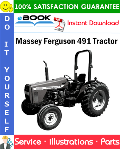 Massey Ferguson 491 Tractor Parts Manual (EFF. S/N BN-----, Tier 2)