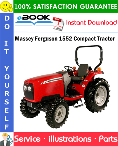 Massey Ferguson 1552 Compact Tractor Parts Manual