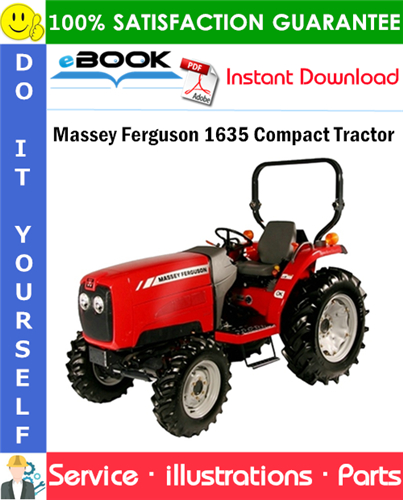 Massey Ferguson 1635 Compact Tractor Parts Manual