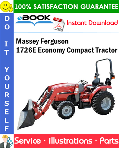 Massey Ferguson 1726E Economy Compact Tractor Parts Manual