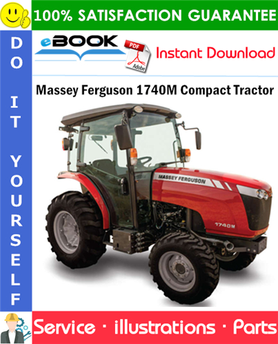 Massey Ferguson 1740M Compact Tractor Parts Manual