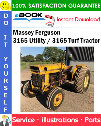 Massey Ferguson 3165 Utility / 3165 Turf Tractor Parts Manual