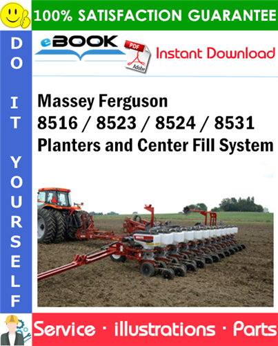 Massey Ferguson 8516 / 8523 / 8524 / 8531 Planters and Center Fill System