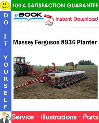 Massey Ferguson 8936 Planter Parts Manual