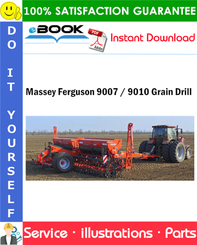 Massey Ferguson 9007 / 9010 Grain Drill Parts Manual