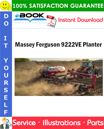 Massey Ferguson 9222VE Planter Parts Manual (2019)