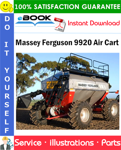 Massey Ferguson 9920 Air Cart Parts Manual