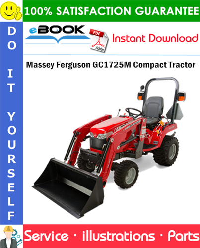 Massey Ferguson GC1725M Compact Tractor Parts Manual