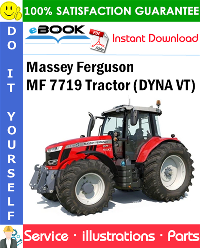 Massey Ferguson MF 7719 Tractor (DYNA VT) Parts Manual