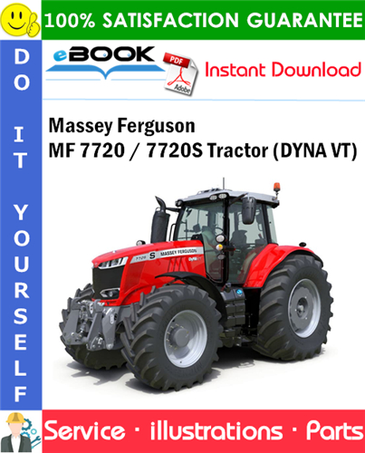 Massey Ferguson MF 7720 / 7720S Tractor (DYNA VT) Parts Manual