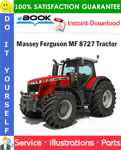 Massey Ferguson MF 8727 Tractor Parts Manual