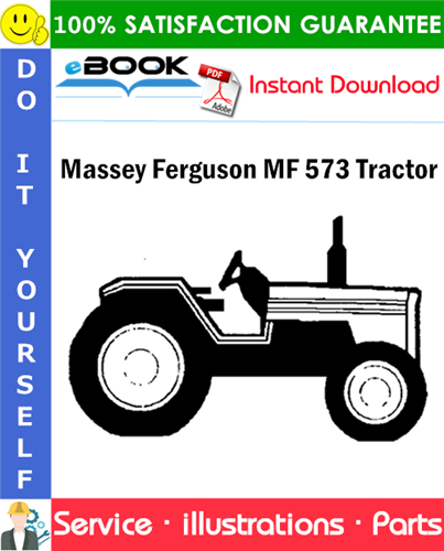 Massey Ferguson MF 573 Tractor Parts Manual